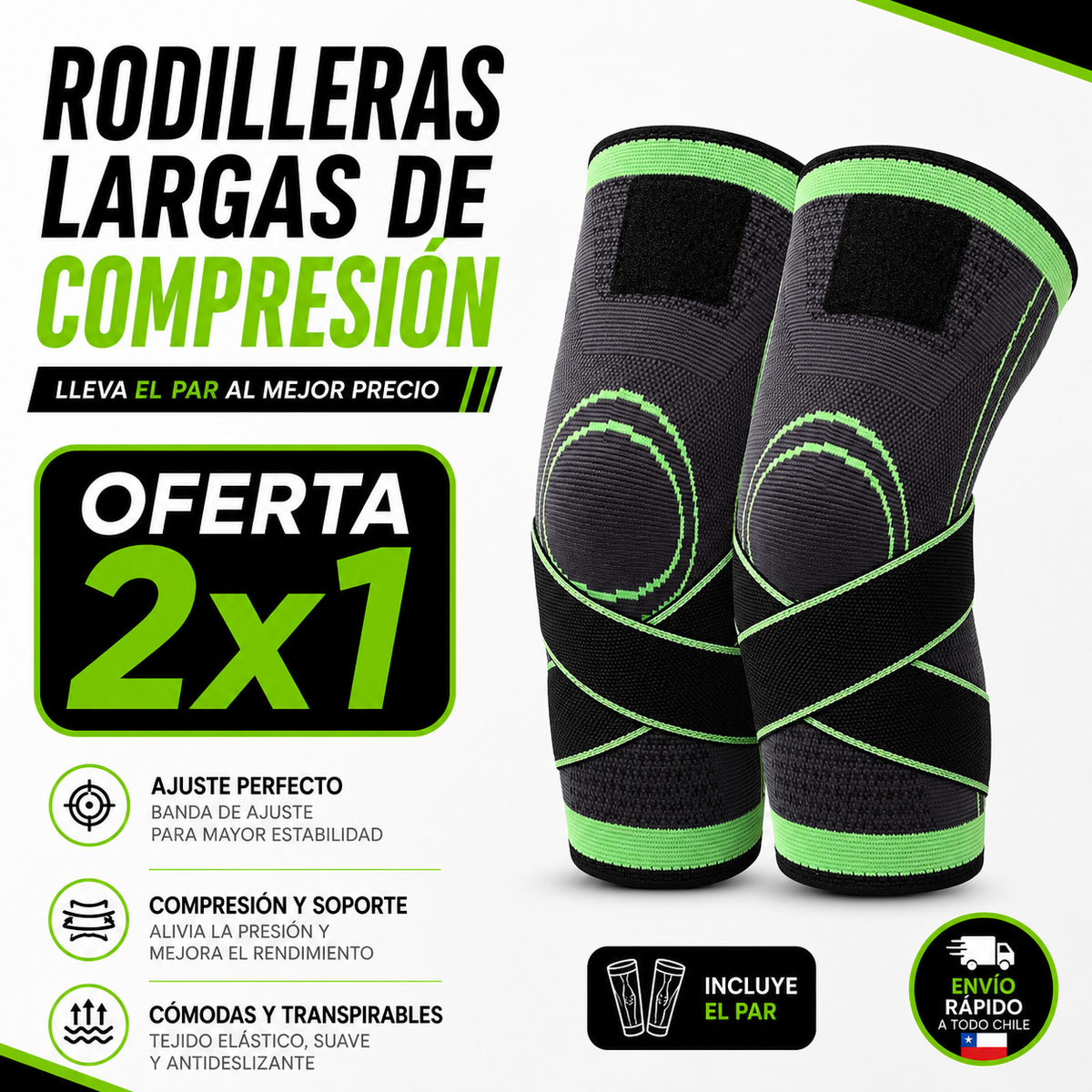 FLEXION PRO™: Soporte Inteligente para tus Rodillas